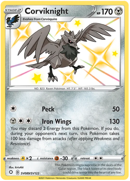Corviknight — Shining Fates
