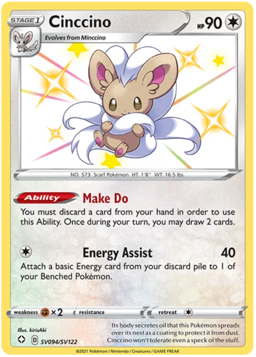 Cinccino — Shining Fates
