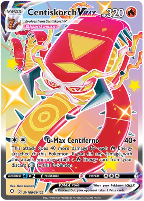 Centiskorch VMAX — Shining Fates