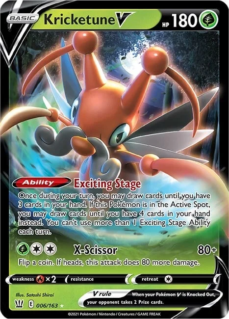 Kricketune V — Battle Styles