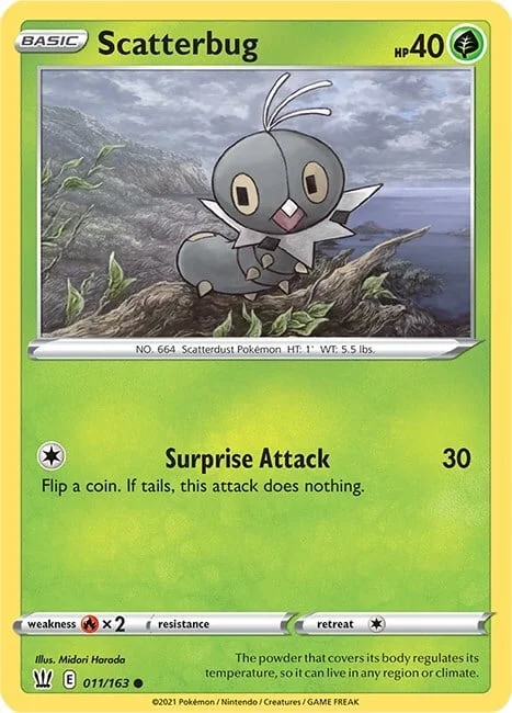 Scatterbug — Battle Styles
