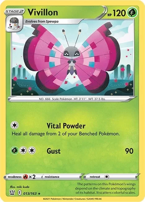 Vivillon — Battle Styles