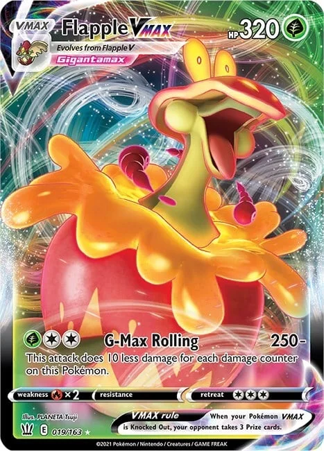 Flapple VMAX — Battle Styles