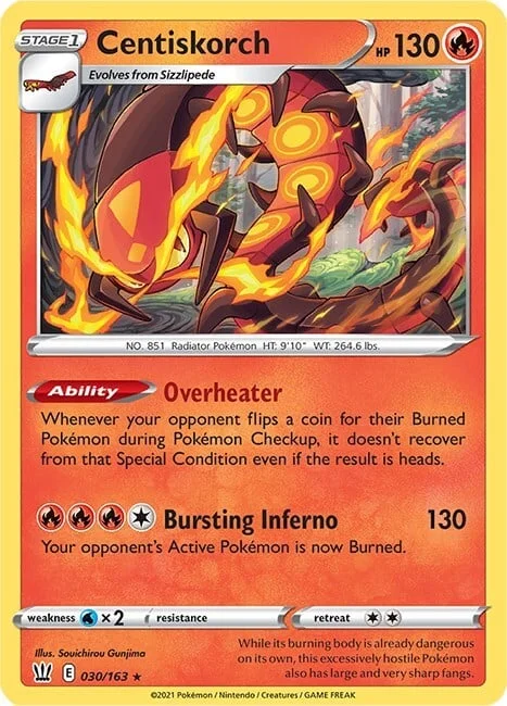 Centiskorch — Battle Styles