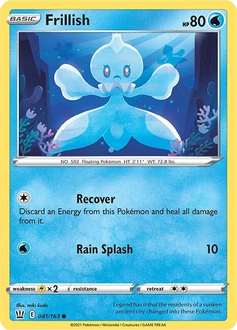 Frillish — Battle Styles