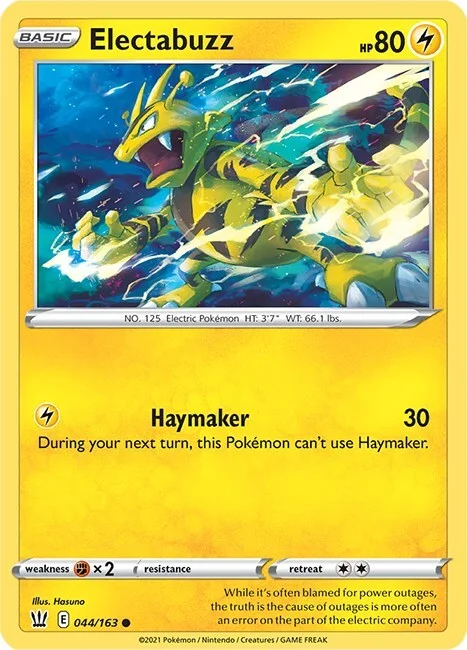 Electabuzz — Battle Styles