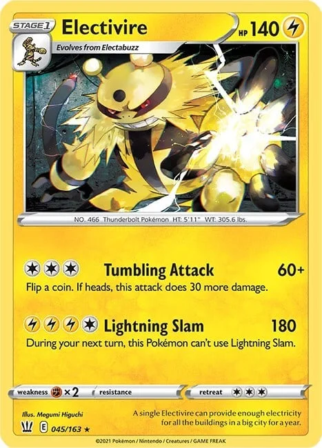 Electivire — Battle Styles