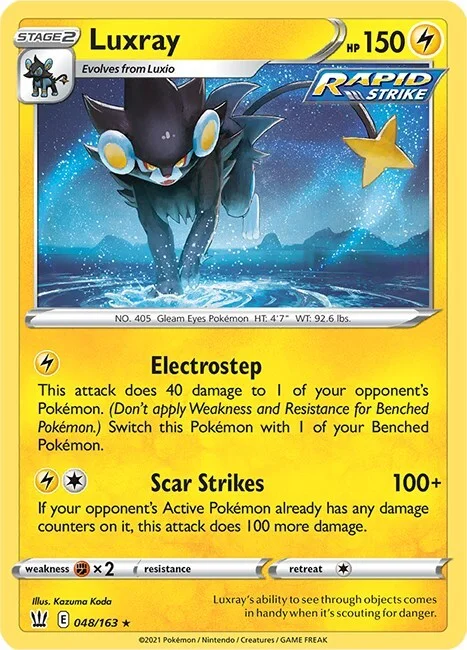 Luxray — Battle Styles