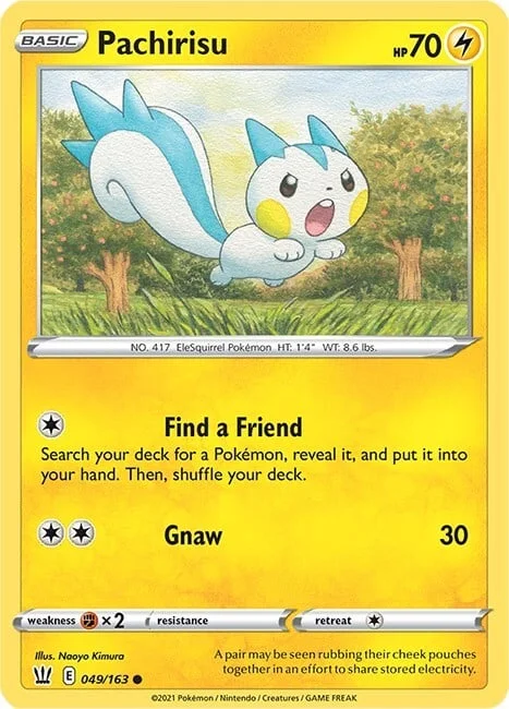 Pachirisu — Battle Styles