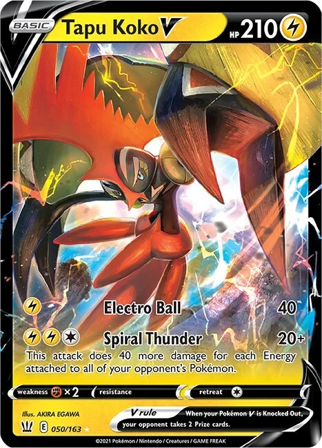 Tapu Koko V — Battle Styles