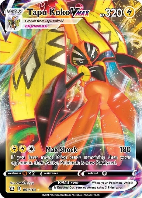 Tapu Koko VMAX — Battle Styles
