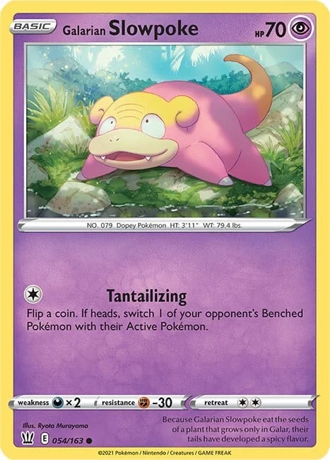 Galarian Slowpoke — Battle Styles