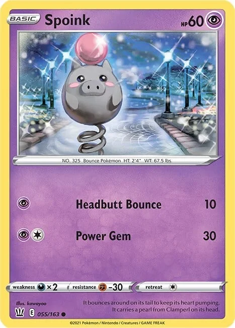Spoink — Battle Styles