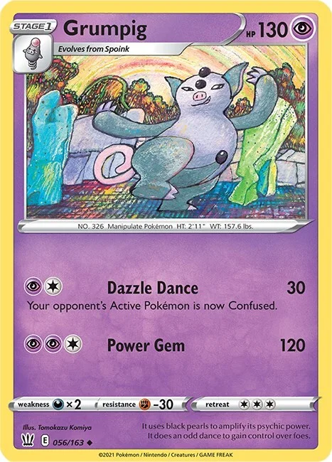 Grumpig — Battle Styles