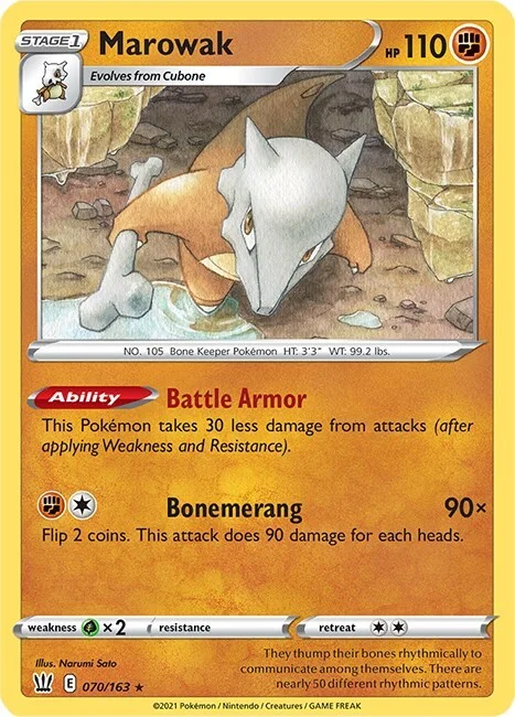 Marowak — Battle Styles