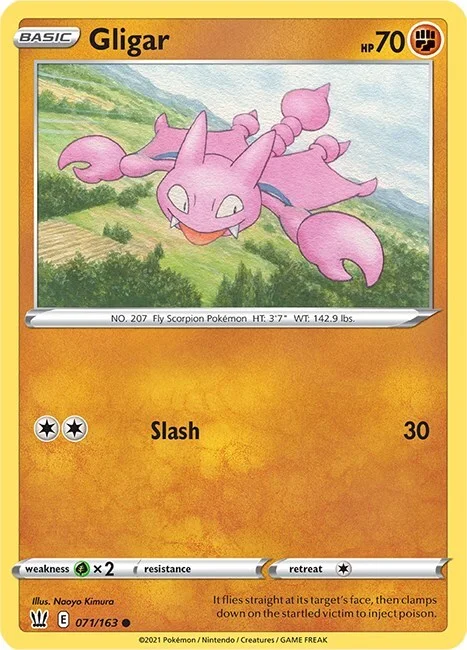 Gligar — Battle Styles