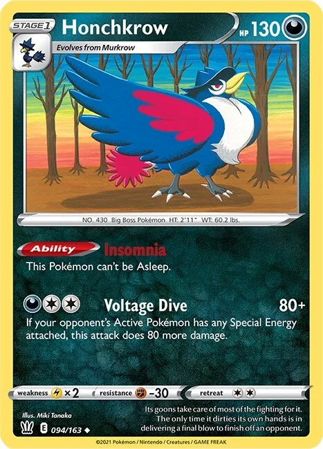 Honchkrow — Battle Styles
