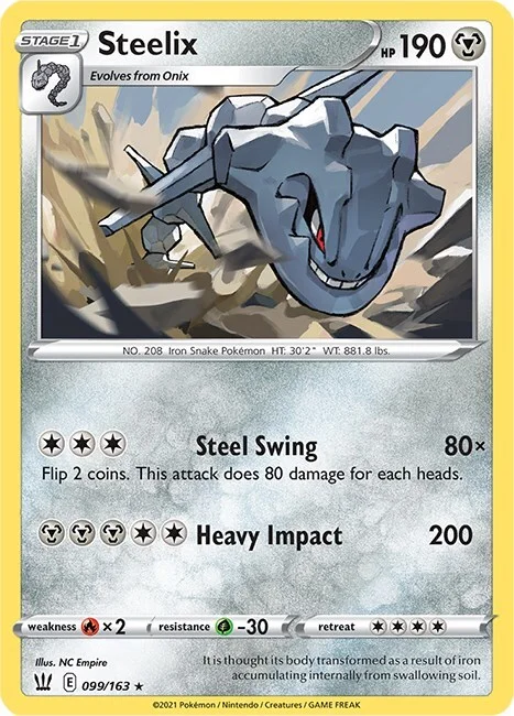 Steelix — Battle Styles