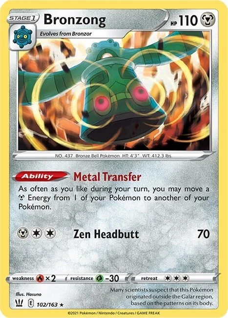 Bronzong — Battle Styles