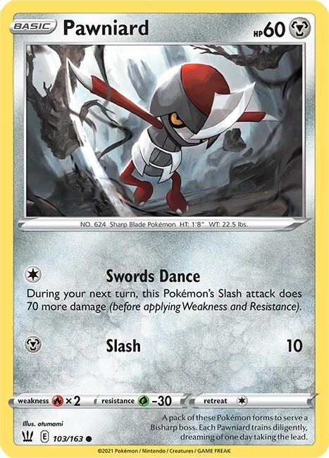 Pawniard — Battle Styles