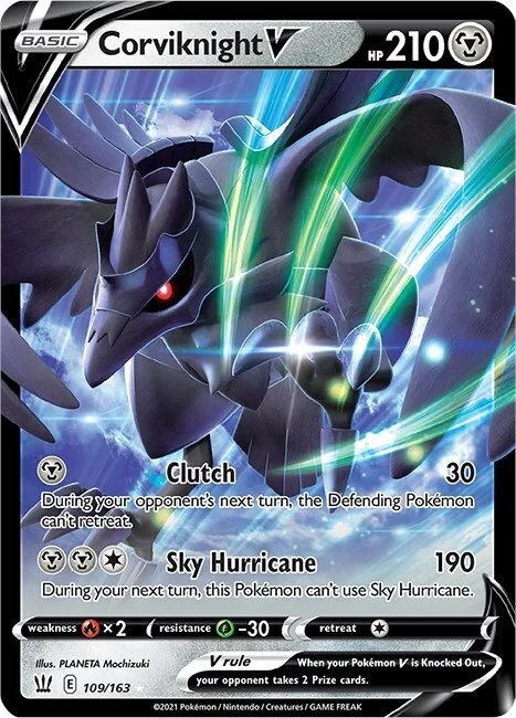 Corviknight V — Battle Styles