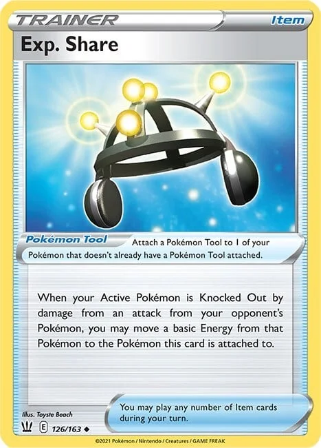 Exp. Share — Battle Styles