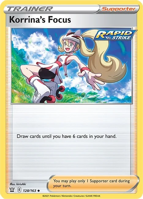 Korrina's Focus — Battle Styles