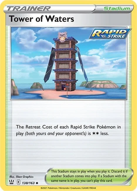 Tower of Waters — Battle Styles