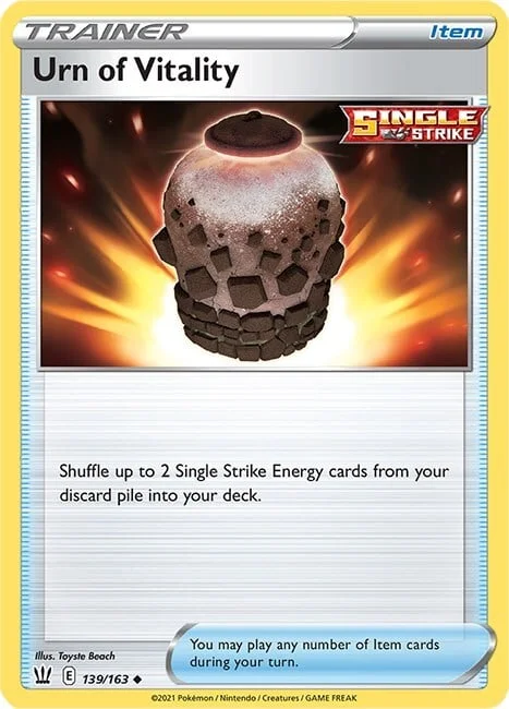 Urn of Vitality — Battle Styles