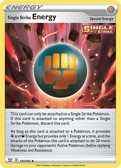 Single Strike Energy — Battle Styles