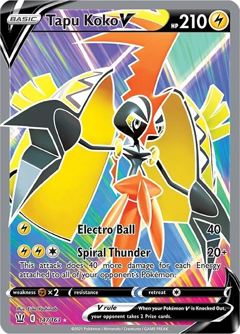 Tapu Koko V — Battle Styles