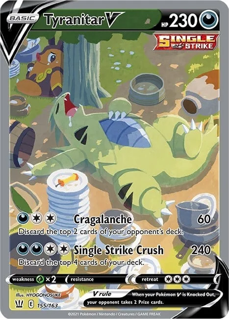 Tyranitar V — Battle Styles