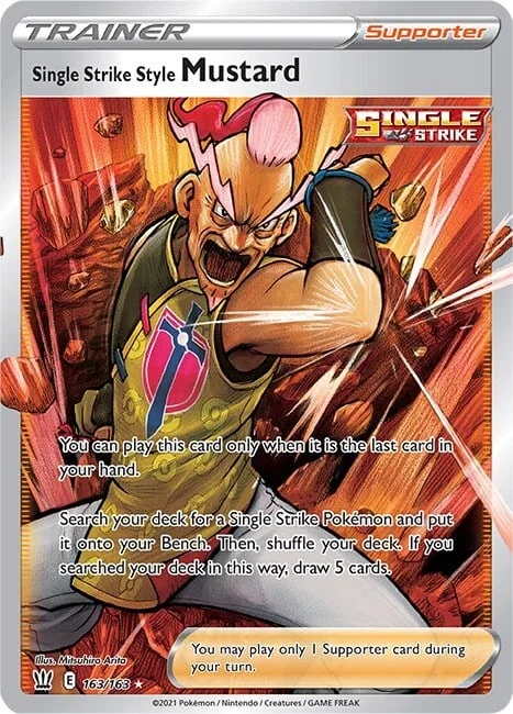 Single Strike Style Mustard — Battle Styles
