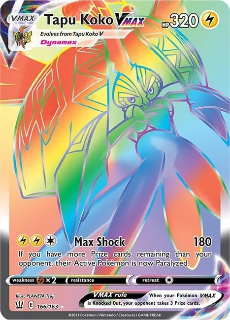 Tapu Koko VMAX — Battle Styles