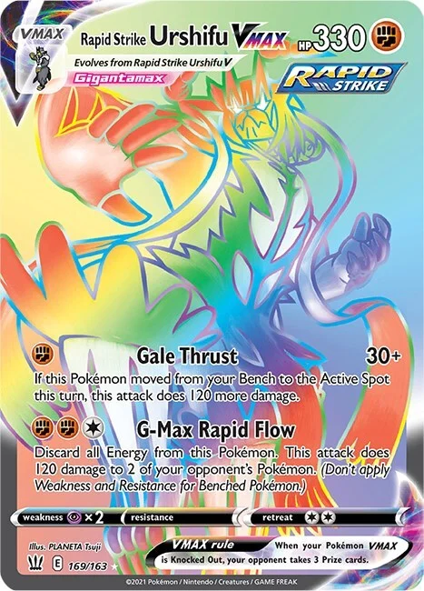 Rapid Strike Urshifu VMAX — Battle Styles