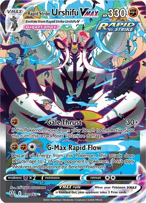 Rapid Strike Urshifu VMAX — Battle Styles