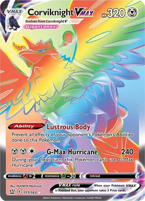 Corviknight VMAX — Battle Styles
