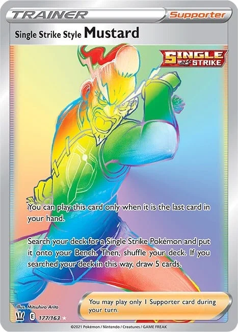 Single Strike Style Mustard — Battle Styles