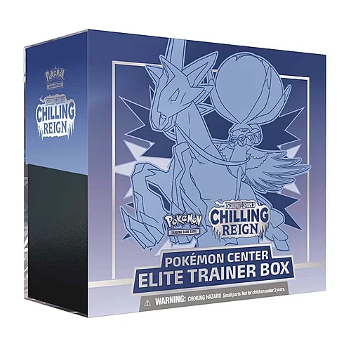 Chilling Reign: Pokémon Center Elite Trainer Box | Ice Rider Calyrex — Chilling Reign