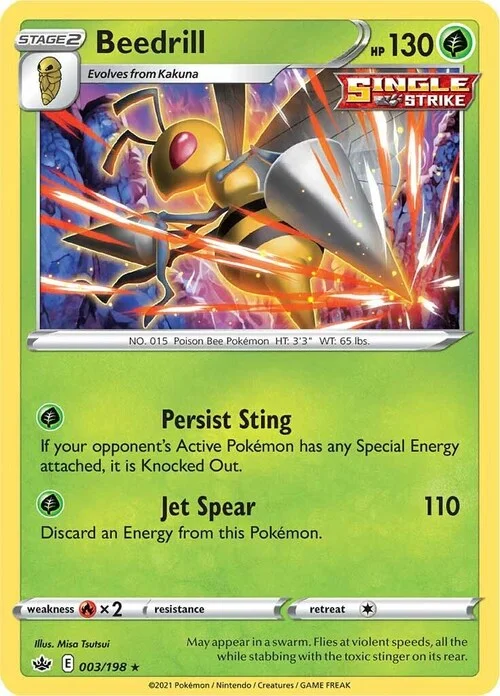 Beedrill — Chilling Reign