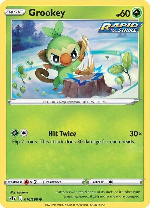 Grookey — Chilling Reign