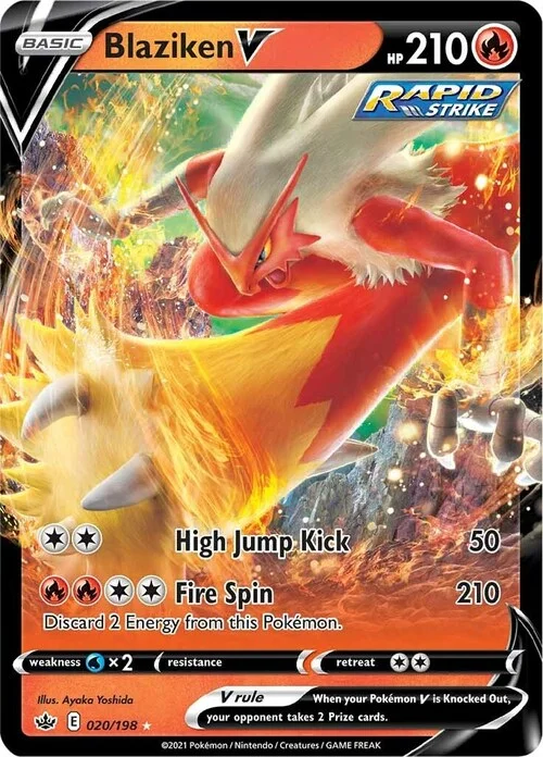 Blaziken V — Chilling Reign