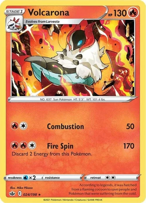 Volcarona — Chilling Reign