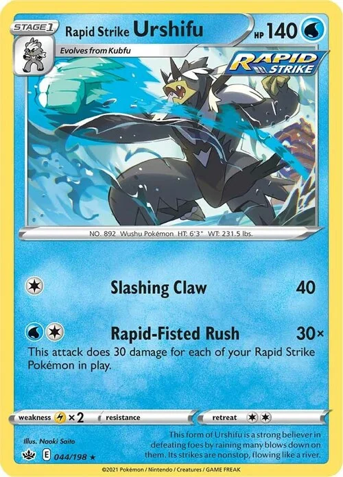 Rapid Strike Urshifu — Chilling Reign