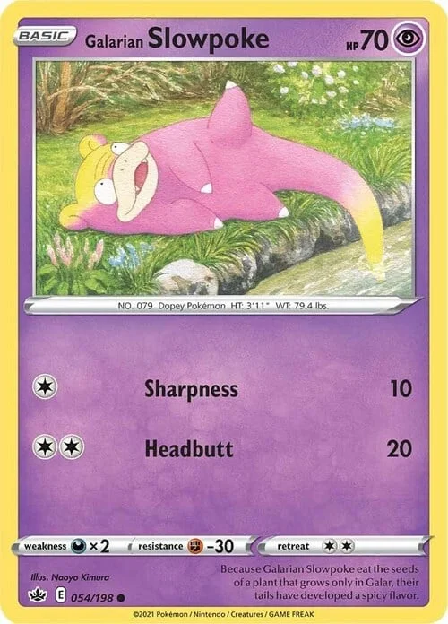 Galarian Slowpoke — Chilling Reign
