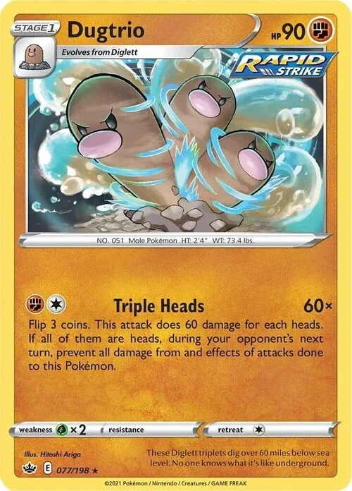 Dugtrio — Chilling Reign