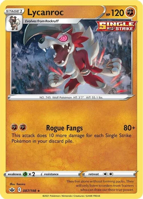 Lycanroc — Chilling Reign