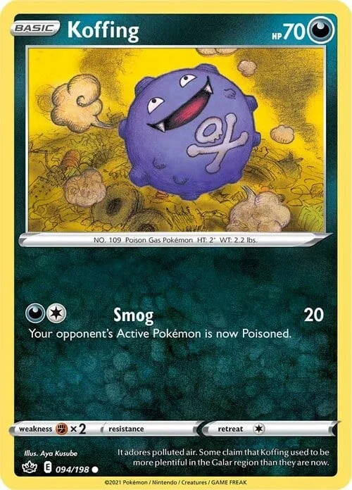Koffing — Chilling Reign