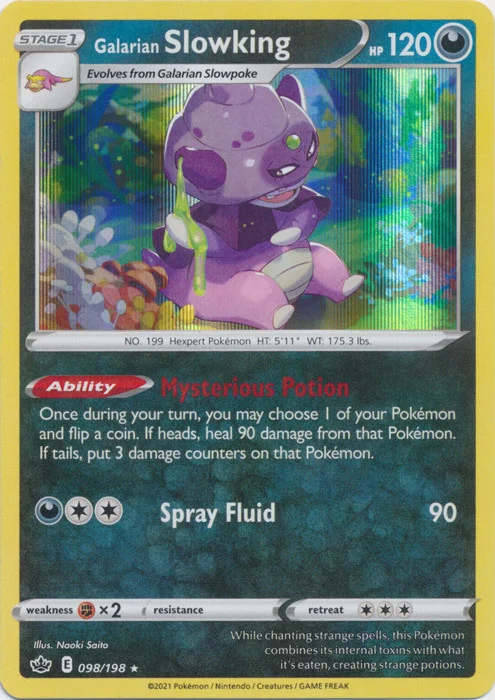 Galarian Slowking — Chilling Reign