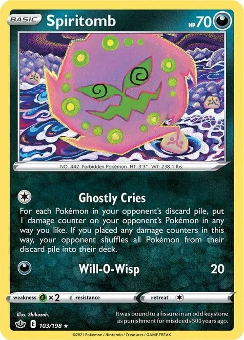 Spiritomb — Chilling Reign
